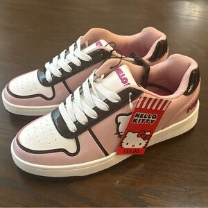 Hello Kitty by Sanrio Women's Pink Casual Sneakers - Size 8 - NWT